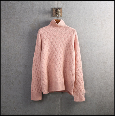 Pull Col Roulé Épais et Élégant pour Femme