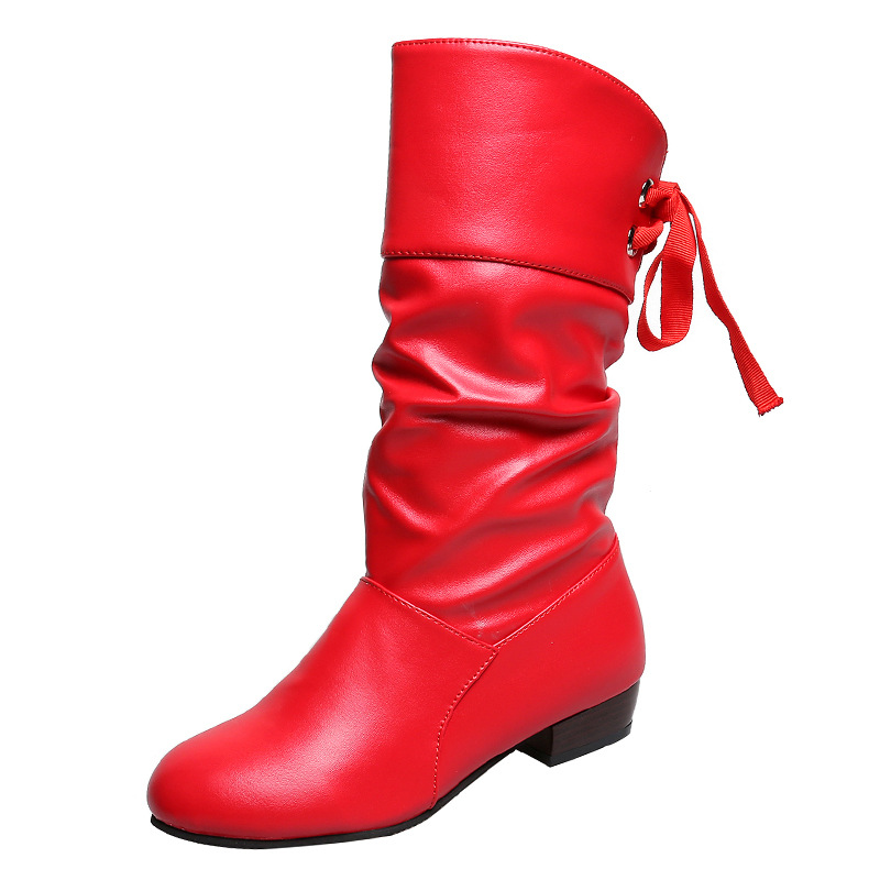 Bottes Mi-Mollet "Clara" à Talon Épais