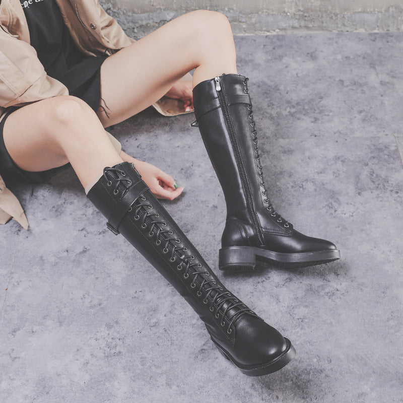 Bottes Longues Femme – Plates et Grandes Tailles