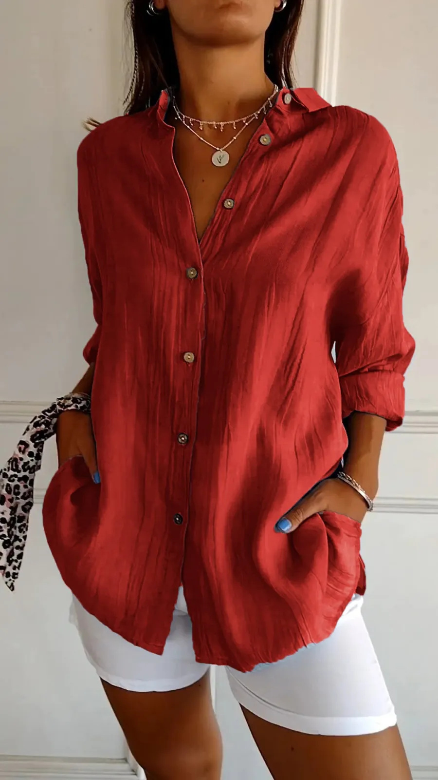 Chemise Col Revers