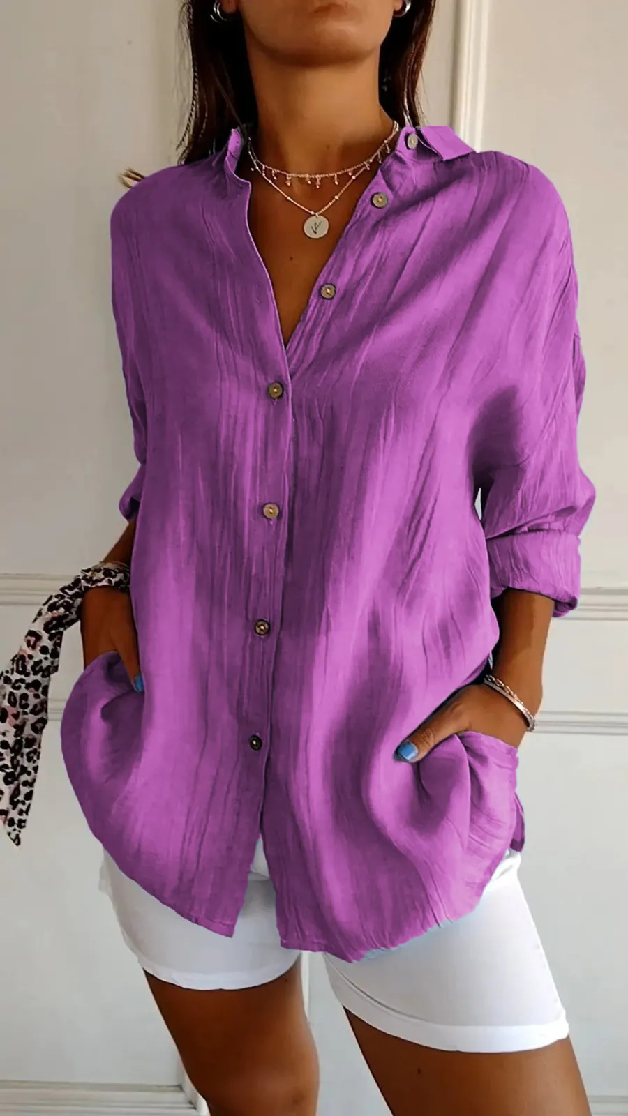 Chemise Col Revers