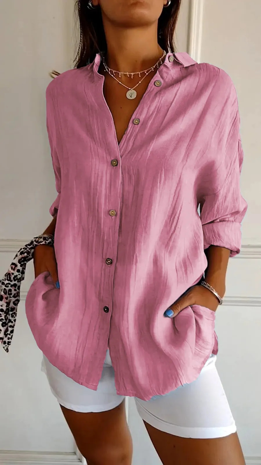 Chemise Col Revers