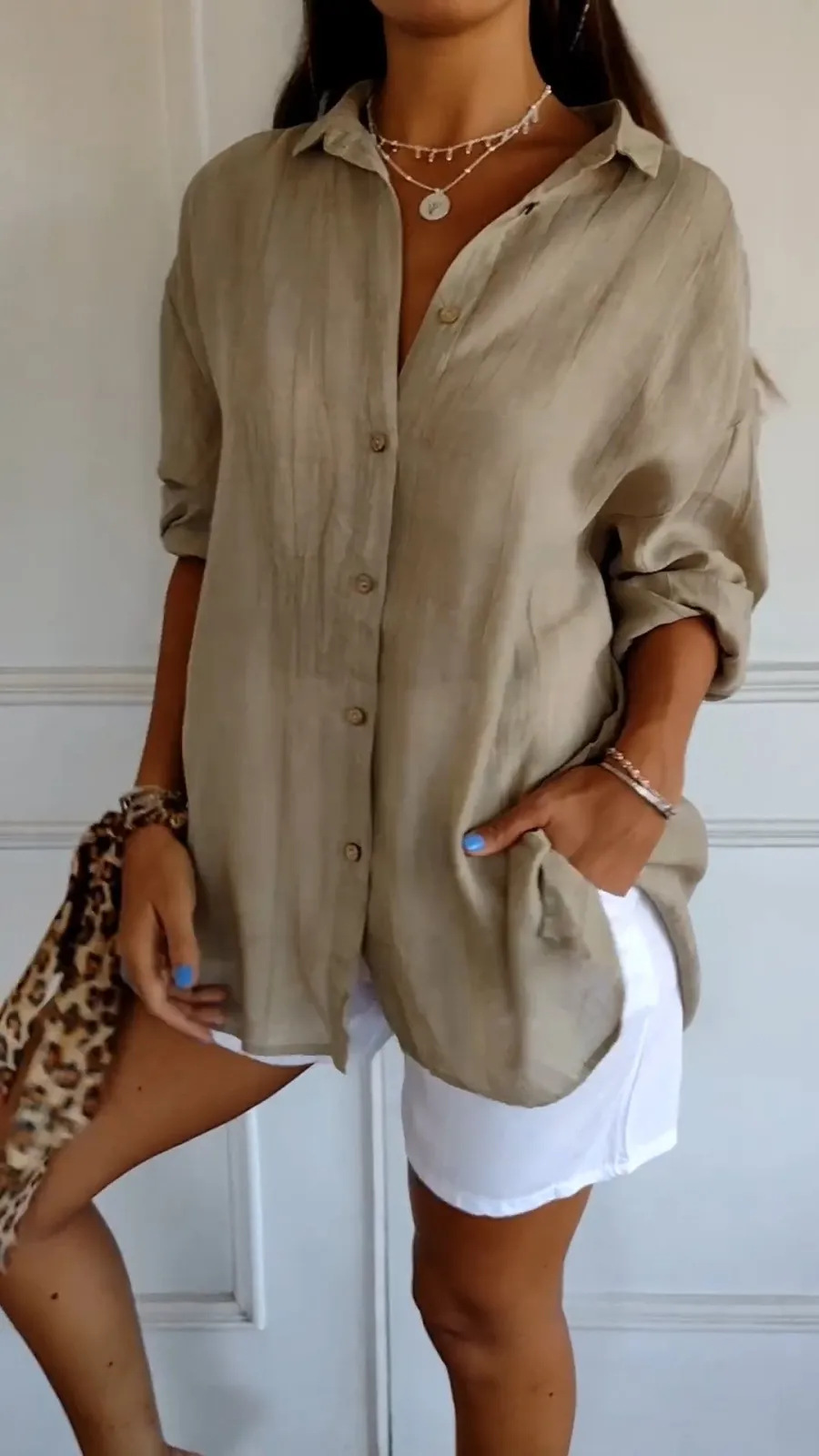 Chemise Col Revers