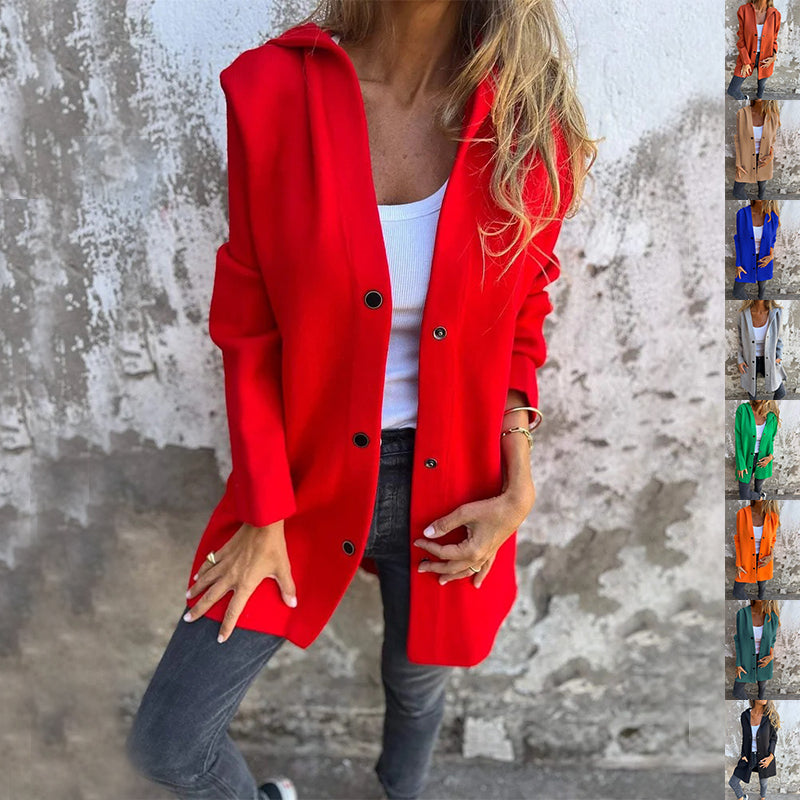 cardigan à capuche casual