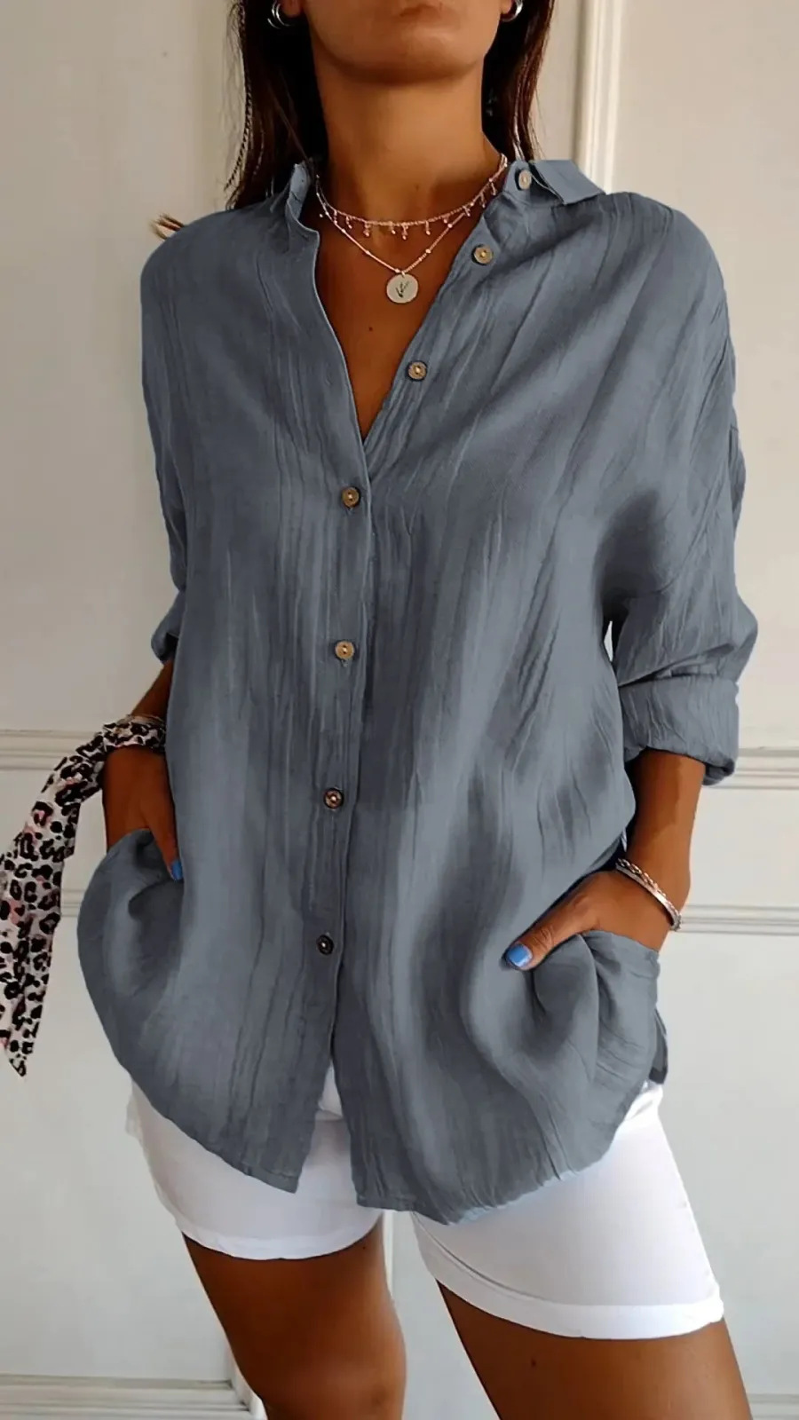 Chemise Col Revers